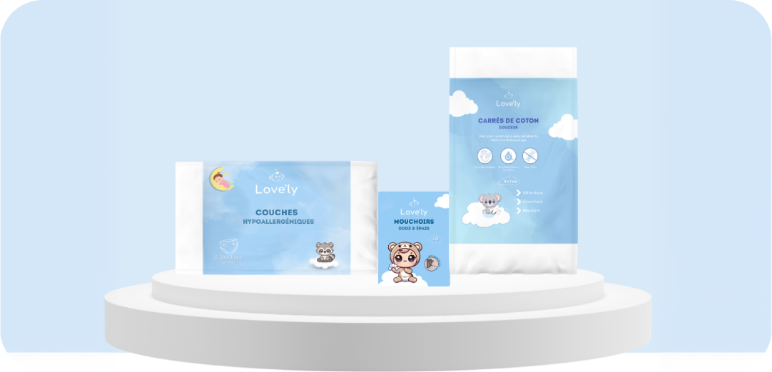 Produits de la gamme Lovely